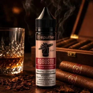 ePuffer Robusto Cigar Tobacco e Liquids & Vape Juice