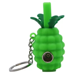 3″ Colored Pineapple Silicone Pipe