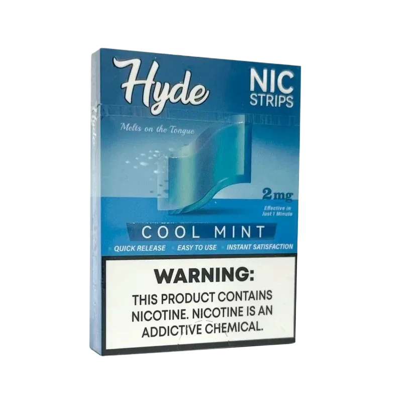 Hyde Nic Strips 2mg - Cool Mint