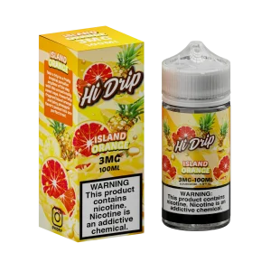 Hi-Drip Island Orange 100ml Vape Juice - 3MG