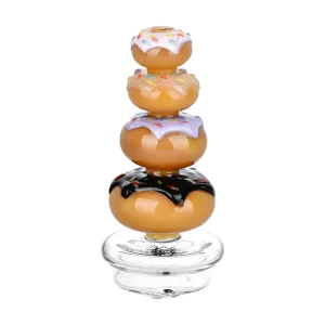 Pulsar Donut Staxx Dry Attachment for Puffco Peak/Pro 4.25"