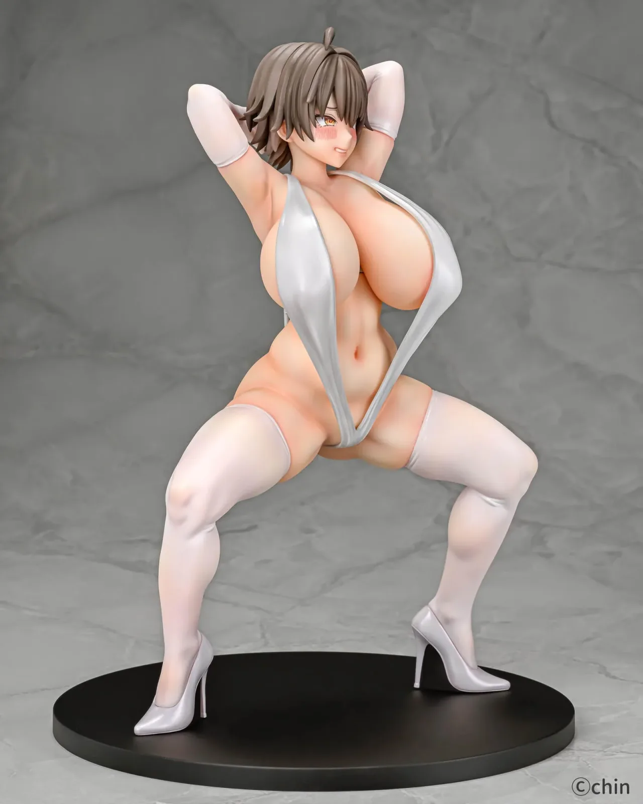 Q-Six Onomiya Misato 1/5 Whitening Version Figure Original Design - Image 2
