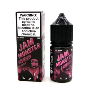 Raspberry - 48mg - Jam Monster Salts - 30mL