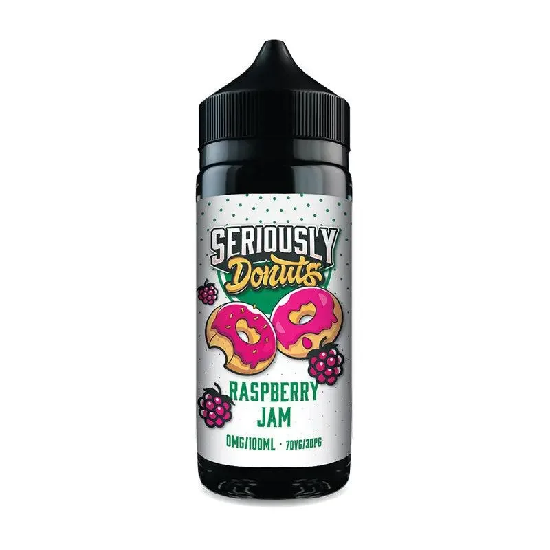 Raspberry Jam E-liquid by Seriously Donuts