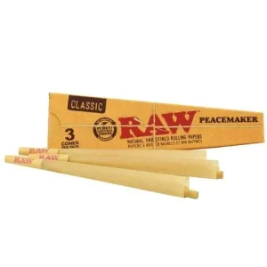 RAW Classic Pre-Rolled Peacemaker Cones