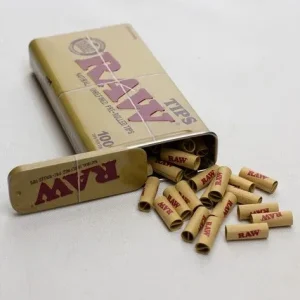 Raw Rolling Paper Pre-Rolled Filter Tips 100