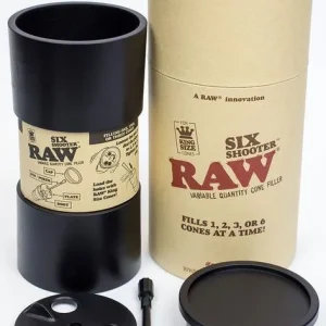 RAW six shooter for King size cones