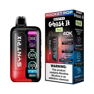 Rocket Pop - Syntrix Ghost It 40k Disposable Vape