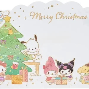 Sanrio Christmas Mini Message Card with Characters and Ornaments Pack JXMN 10-5 Vendor