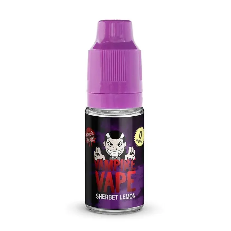 Sherbet Lemon Freebase Vape Juice 10ml | Vampire Vape - Image 2