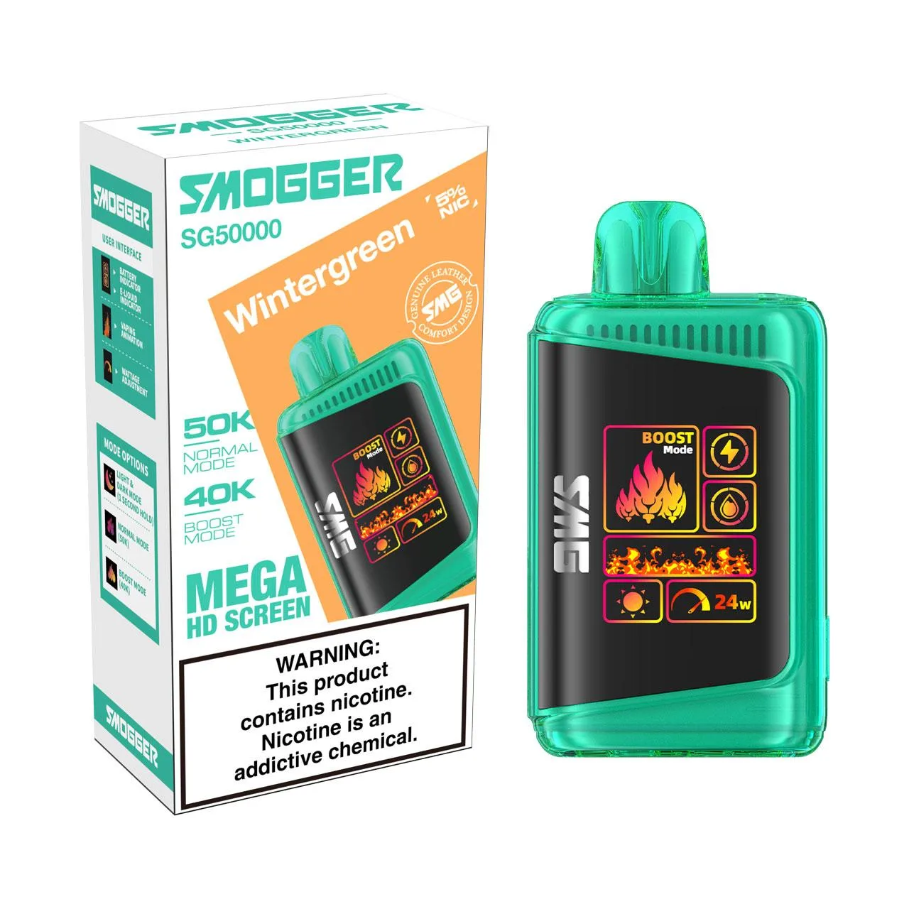 Smogger SG50000 Puff Disposable - Image 2