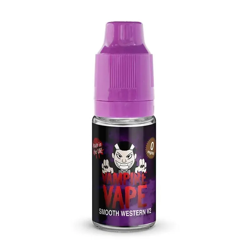 Smooth Western Freebase Vape Juice 10ml | Vampire Vape - Image 2
