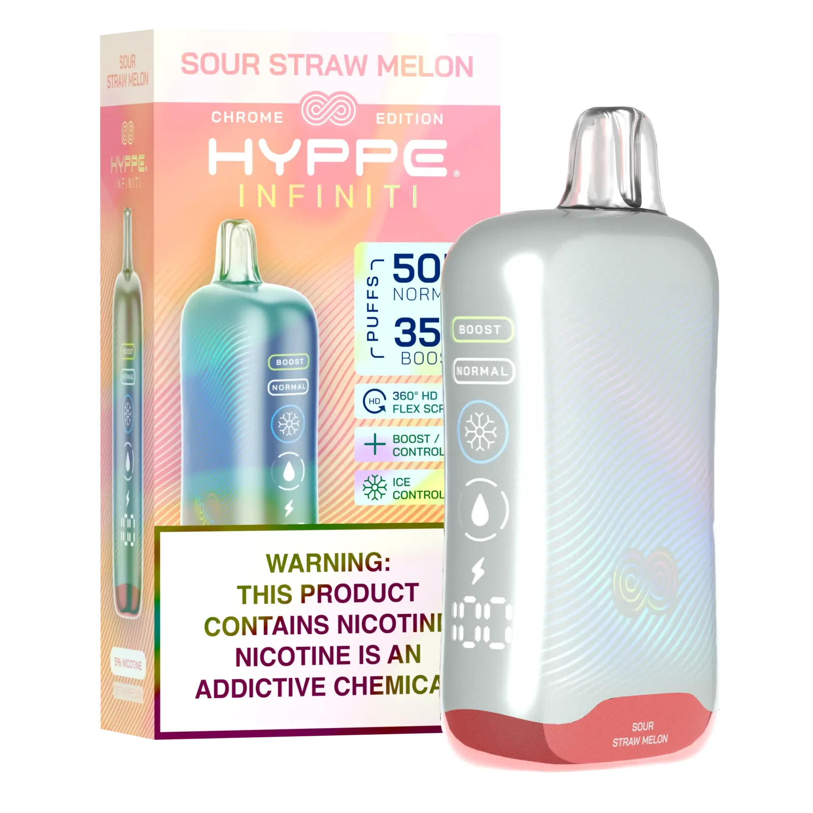 Sour Straw Melon Hyppe Infiniti 50K