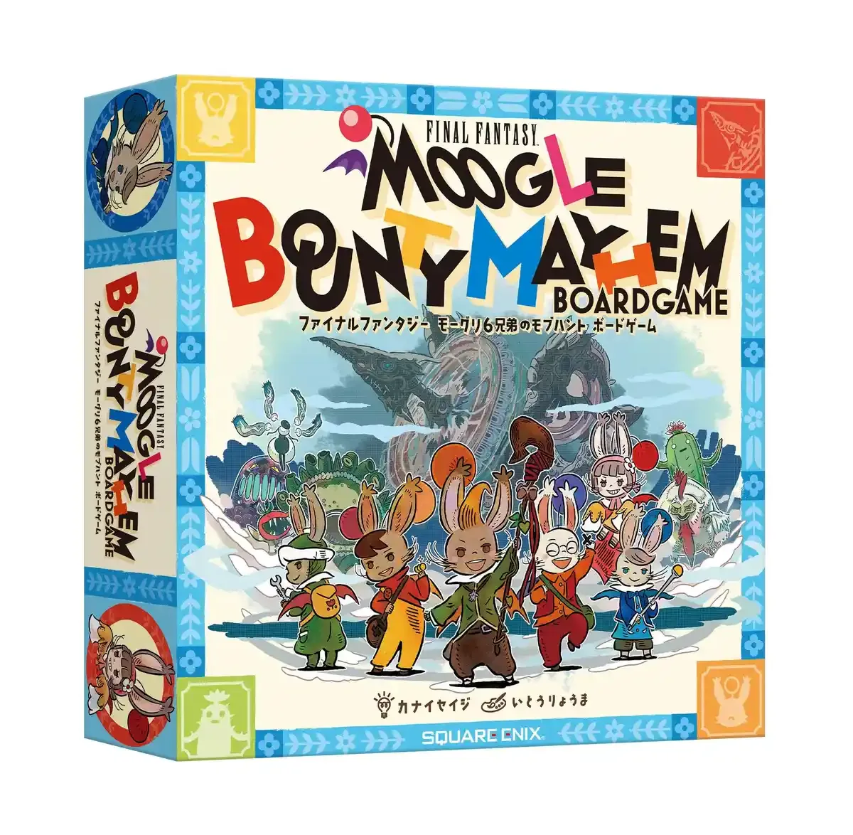 Square Enix Final Fantasy Moogle Bounty Mayhem Board Game for All Ages