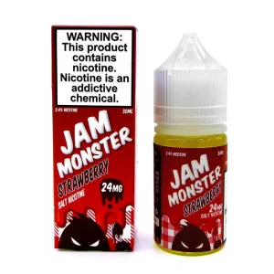 Strawberry - 48mg - Jam Monster Salts - 30mL