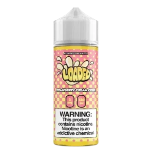 Strawberry Cream Crepe Loaded E-Liquid 120ml Vape Juice