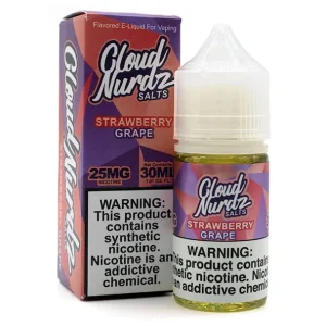 Strawberry Grape - 25mg - Cloud Nurdz Salts - 30mL