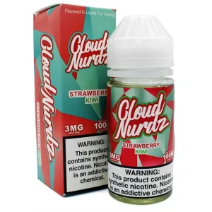 Strawberry Kiwi - 3mg - Cloud Nurdz - 100mL