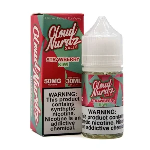 Strawberry Kiwi - 50mg - Cloud Nurdz Salts - 30mL