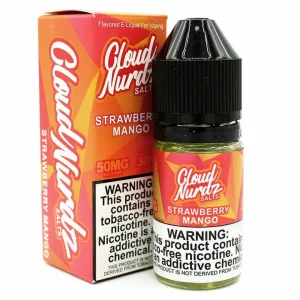 Strawberry Mango - 25mg - Cloud Nurdz Salts - 30mL