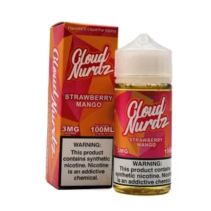 Strawberry Mango - 3mg - Cloud Nurdz - 100mL
