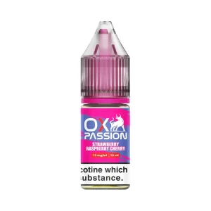 Strawberry Raspberry Cherry OX Passion 10ml Nic Salt by Oxva