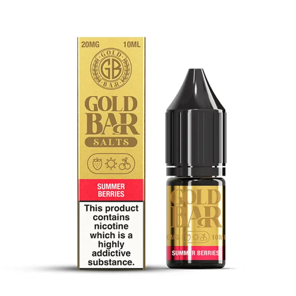 Summer Berries 10ml Nic Salt by Gold Bar