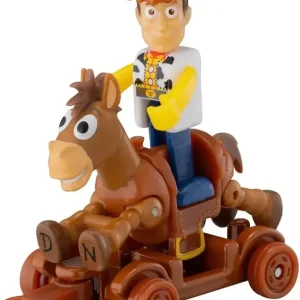 Takara Tomy Disney Toy Story Woody Bullseye Figure Mini Car
