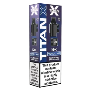 Titan - X Prefilled Replaceable Pods Refil Containers 20mg Pods - UK Dispatch