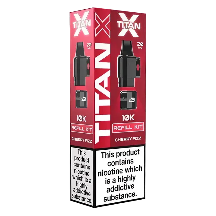 Titan - X Prefilled Replaceable Pods Refil Containers 20mg Pods - UK Dispatch - Image 2