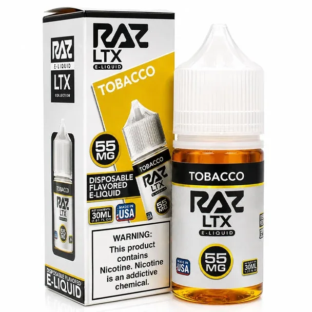 Tobacco - 55mg - Pod Juice x Raz LTX - 30mL