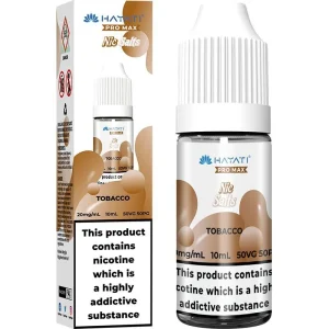 Tobacco Hayati Pro Max Nic Salts e-liquid 10ml