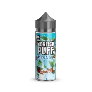 Tobacco Menthol 100ml Shortfill by Moreish Puff