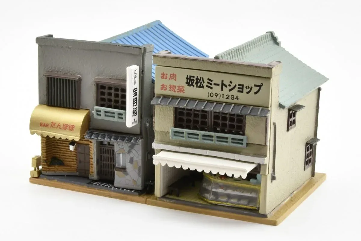 Tomytec 192 Bar Butcher Diorama Supplies Building Collection Model 335498 - Image 2