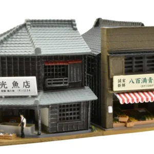 Tomytec Building Collection Kenkore 191 Fishmonger Greengrocer Diorama Supplies