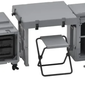 Tomytec Little Armory LD055 Field Desk A3 Unpainted Model Kit