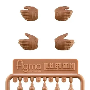 Tomytec Littlearmory La-Op17 Figma Tactical Gloves L Size Tan