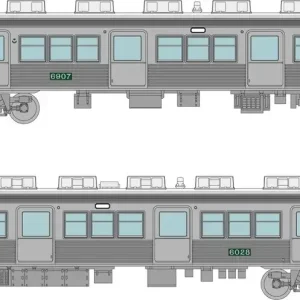 Tomytec Tetsudou Collection Nankai 6000 Series 2-Car Set Japan Official