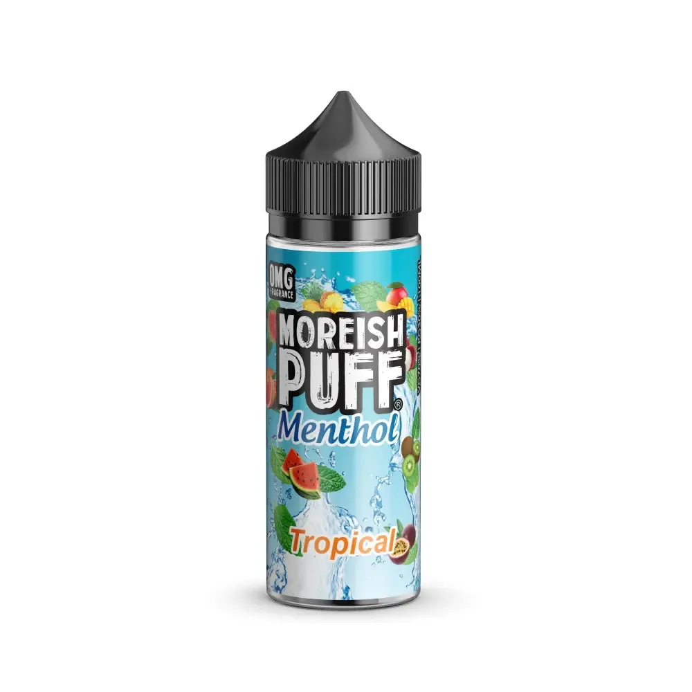 Tropical Menthol 100ml Shortfill by Moreish Puff
