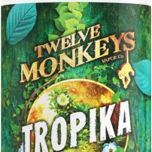 Tropika Twelve Monkeys 100ml Shortfill 0mg Nicotine Vape Juice