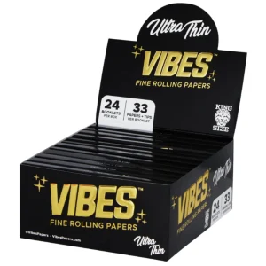 VIBES PAPERS 24PK KING SIZE SLIM FILTERS
