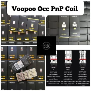VOOPOO PnP-VM Coil & Cartridge (Pnp Platform) (Occ, empty pod, empty pod tank)