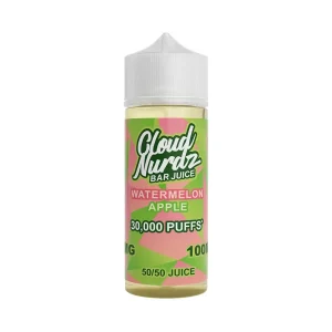 Watermelon Apple 100ml Shortfill by Cloud Nurdz