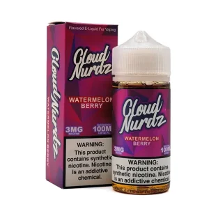 Watermelon Berry - 3mg - Cloud Nurdz - 100mL