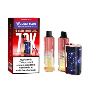 Watermelon Ice Lost Mary NERA Fullview Kit 70000 Puffs Vape