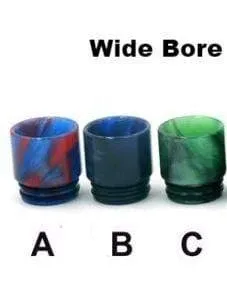 Wide Bore Resin 810 Mouth Pieces