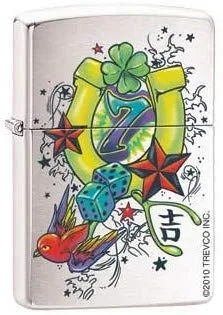 Zippo Lighter - As Luck Would Have It