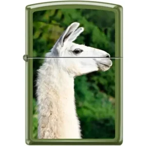 Zippo Lighter - Llama Face